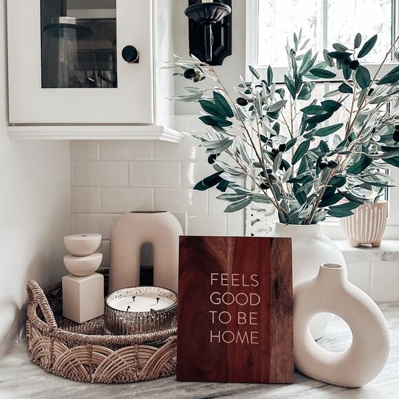 Magnolia Hearth & Hand Feels Good to be Home wood sign Joanna Gaines farmhouse - Picture 5 of 5